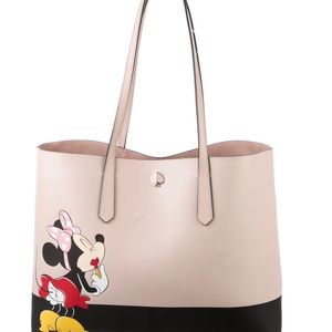 Kate Spade reversible Minnie Mouse Tote w/ attached wristlet